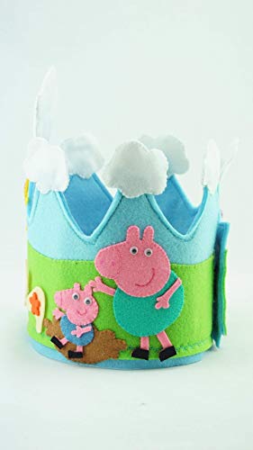 Corona Cumpleaños Peppa Pig
