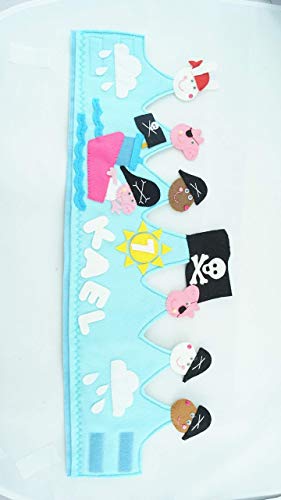 Corona Cumpleaños Peppa Pig Pirata