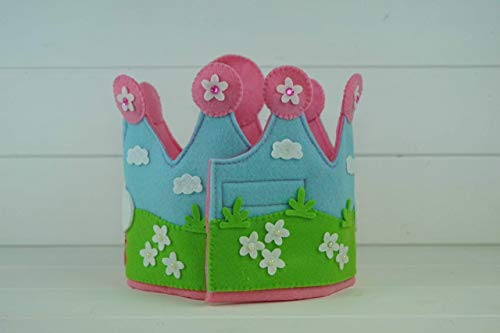 Corona Cumpleaños Peppa Pig Princesa 2