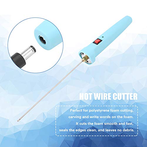 Cortador de espuma con cuchilla caliente, pluma de grabado de corte térmico de poliestireno eléctrico de 110-250V/30W, para cortar, tallar y escribir palabras de espuma de poliestireno(UE)