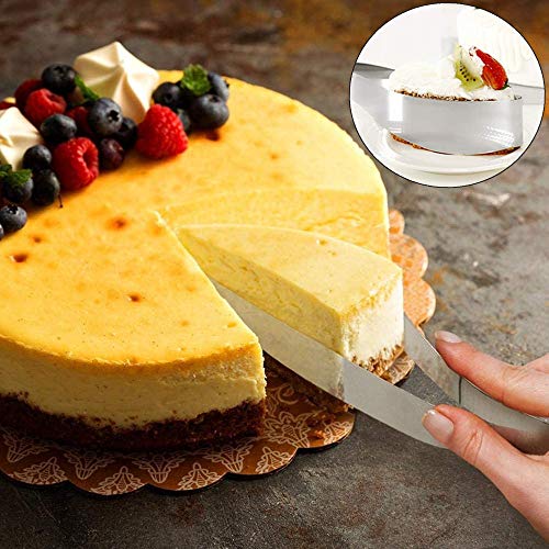 Cortador de tartas de acero inoxidable para tartas, cortador de pasteles y postres