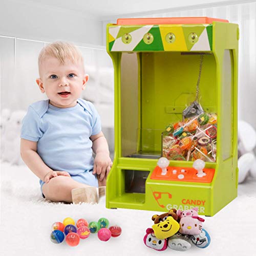 COSTWAY Máquina de Garra Candy Grabber con Boton Silencio Caramelo Juego de Dulces para Niños