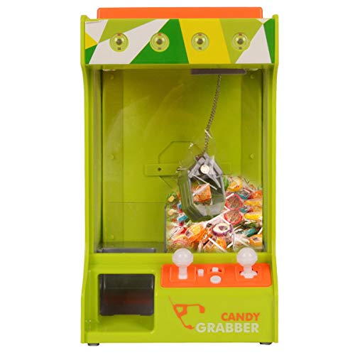 COSTWAY Máquina de Garra Candy Grabber con Boton Silencio Caramelo Juego de Dulces para Niños