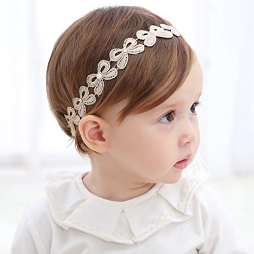 COUXILY Bebe's Diadema con Grosgrain Cinta de Piel Sintética Estrellas Orejas de Rratón Para la Fotografía del Partido (C01)
