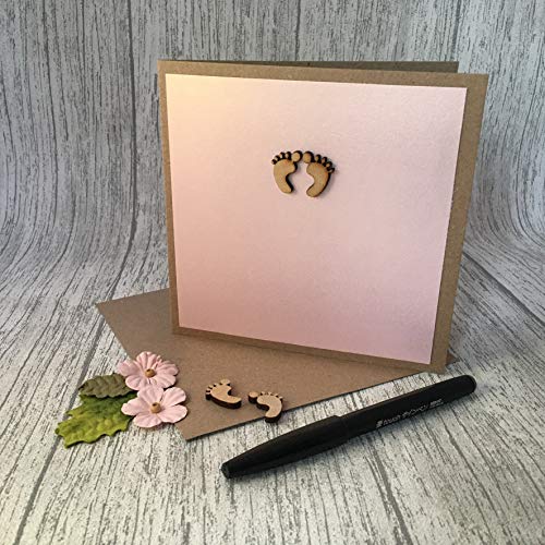Craft UK 50 Hojas Tarjeta de Papel Kraft, Color marrón, tamaño A4, 280 g/m²