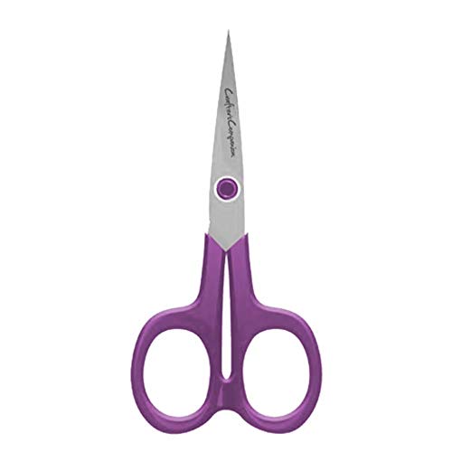 Crafter's Companion Tijeras de Precisión Snips para Proyectos de Elaboración de Papel y Tarjeta y de Corte 11.5 cm, Plateado, 4.5 Inch