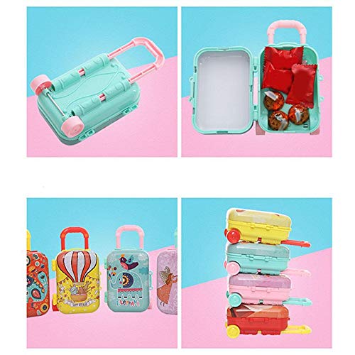 Cratone - Juego de 10 Cajas para Bombones navideños, minicajas, Lata, Cartera, con Cremallera, pequeñas Dulces, Aperitivos, Caja de Regalo para niños creativos