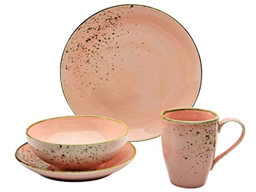 CreaTable 20298 Nature Collection VINTAGE Garden - Vajilla (16 piezas)