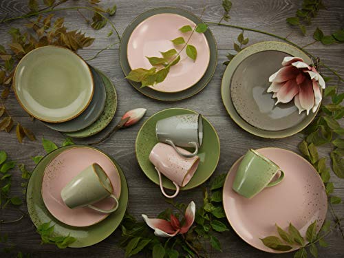 CreaTable 20298 Nature Collection VINTAGE Garden - Vajilla (16 piezas)