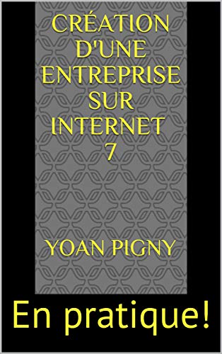 CRÉATION D'UNE ENTREPRISE SUR INTERNET 7: En pratique! (French Edition)
