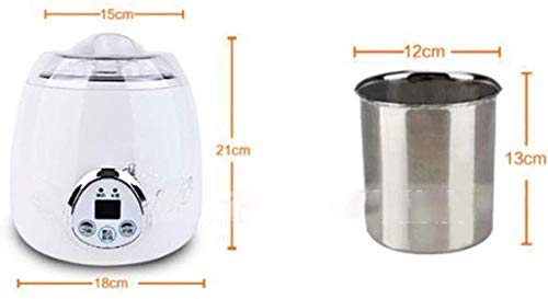 Creativa moda automática yogur máquina de vino de arroz máquina de helado paquete grueso de acero inoxidable, fácil helado hecho en casa con kshu