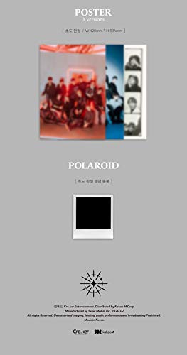 Creker The Boyz – Reveal (Vol.1) Album+Folded Poster + Fotocards Extra