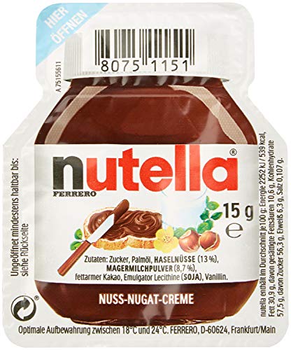 Crema para untar 60116462 en el pan de Nutella