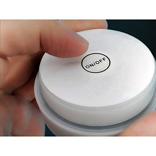 Criquet – Calzavasos con Luz Led – Posavasos Originales para Casa Y Hostelería – Ajustables A Recipientes con Diámetro 48 A 54 Mm – 2 Unidades