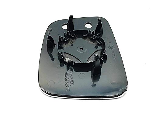 Cristal de Retrovisor Espejo de Cristal Exterior Derecho Compatible con T5 Caddy III