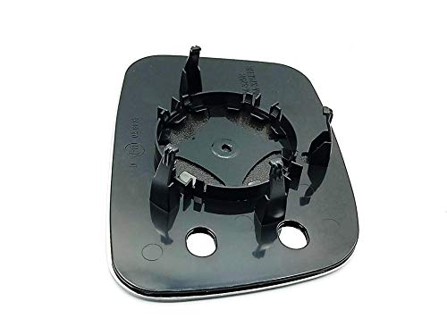 Cristal de Retrovisor Espejo de Cristal Exterior Derecho Compatible con T5 Caddy III