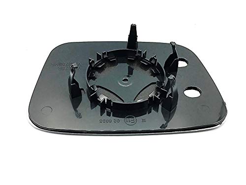 Cristal de Retrovisor Espejo de Cristal Exterior Derecho Compatible con T5 Caddy III