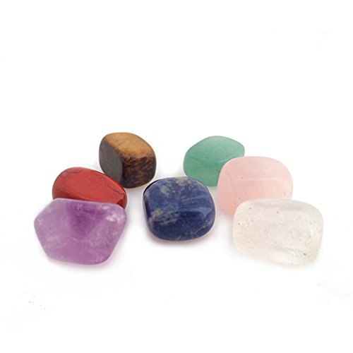 Cristales de curación para uso como piedras de chakra, meditación, relajación y reiki