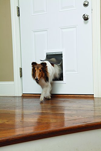 Croci C6066233 Petsafe Staywell Aluminio Door Pet, Medium, Bianco