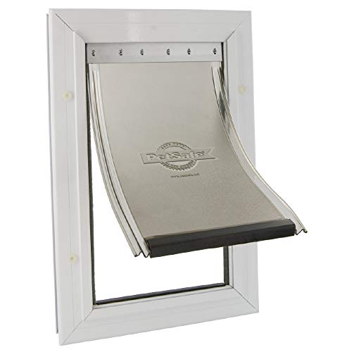 Croci C6066233 Petsafe Staywell Aluminio Door Pet, Medium, Bianco