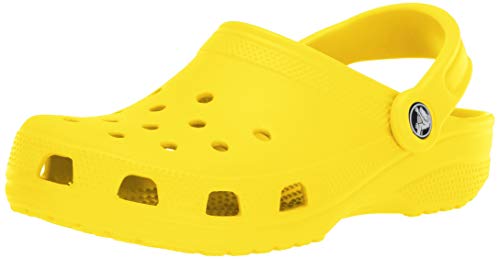 Crocs Classic U, Zuecos Unisex Adulto, Lemon, 41/42 EU