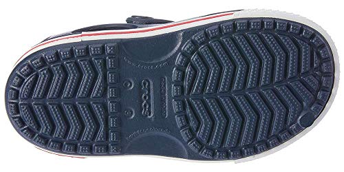 Crocs Crocband II Sandal PS K, Sandalias Unisex Niños, Azul (Navy/White), 25/26 EU
