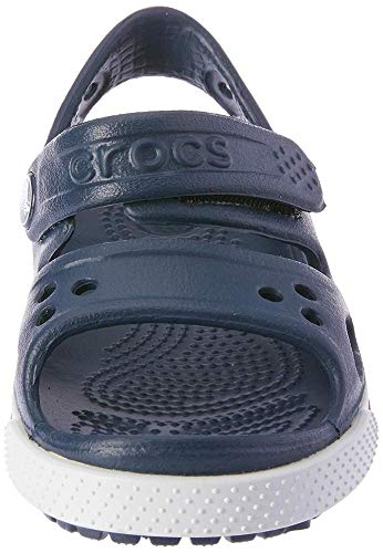 Crocs Crocband II Sandal PS K, Sandalias Unisex Niños, Azul (Navy/White), 25/26 EU