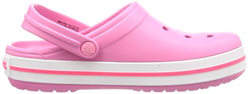 Crocs Crocband, Zuecos Unisex Adulto, Rosa (Pink Lemonade/White 62p), 37/38 EU