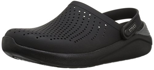 Crocs Literide Clog, Zuecos Unisex Adulto, Negro (Black/Slate Grey), 41/42 EU