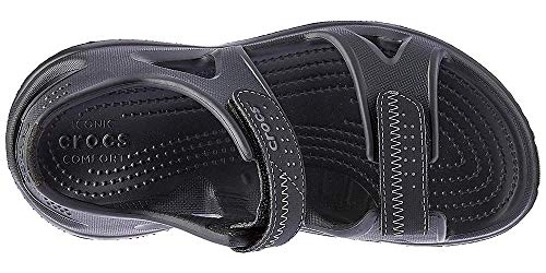 Crocs Swiftwater River Sandals 203965-06, Sandalias para Hombre, Negro (Black), 41/42 EU