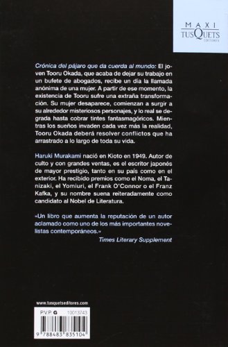 Crónica del pájaro que da cuerda al mundo (MAXI)