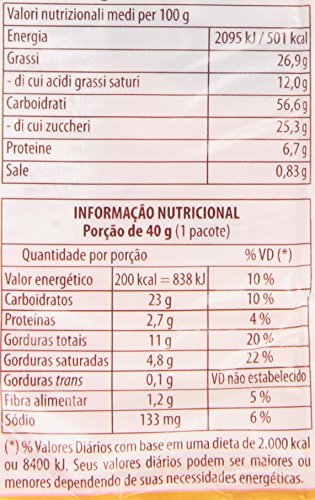 CROSTATINE CACAO ELLEDI 240 GR GALLETAS Y CHOCOLATES ITALIANO GOURMET