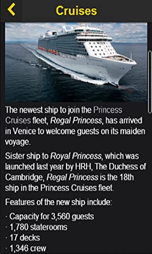 Cruises