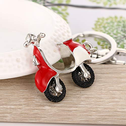 CSCZLLlavero Llavero del Coche Sra. Bolsas Bolsos Colgantes Sra. Regalo Colgantes Lindos de Bicicletas eléctricas