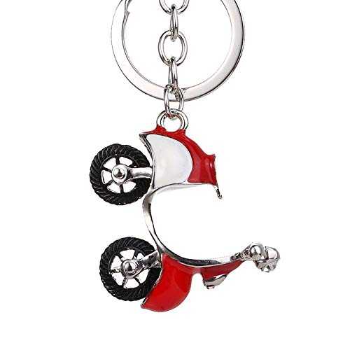 CSCZLLlavero Llavero del Coche Sra. Bolsas Bolsos Colgantes Sra. Regalo Colgantes Lindos de Bicicletas eléctricas