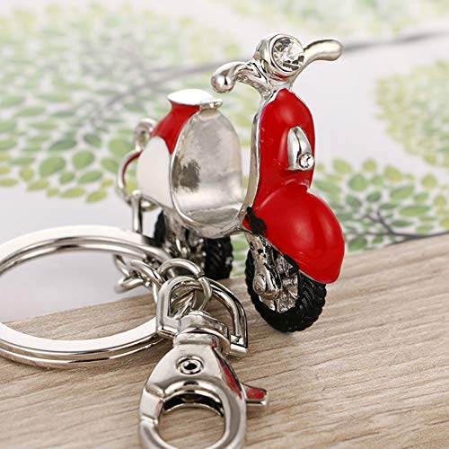 CSCZLLlavero Llavero del Coche Sra. Bolsas Bolsos Colgantes Sra. Regalo Colgantes Lindos de Bicicletas eléctricas