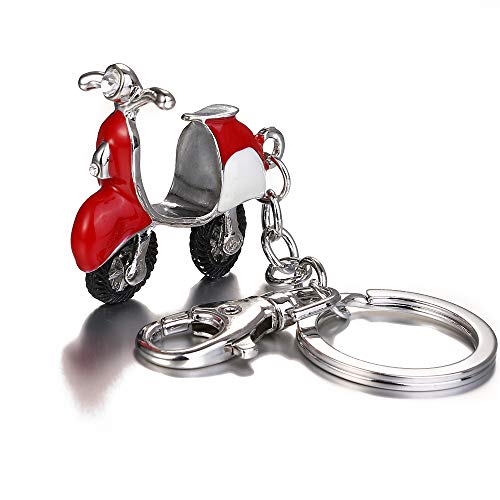 CSCZLLlavero Llavero del Coche Sra. Bolsas Bolsos Colgantes Sra. Regalo Colgantes Lindos de Bicicletas eléctricas