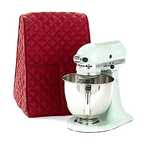 csmarte soporte mezclador cubierta a prueba de polvo con bolsa de organizador para KitchenAid mezclador rosso