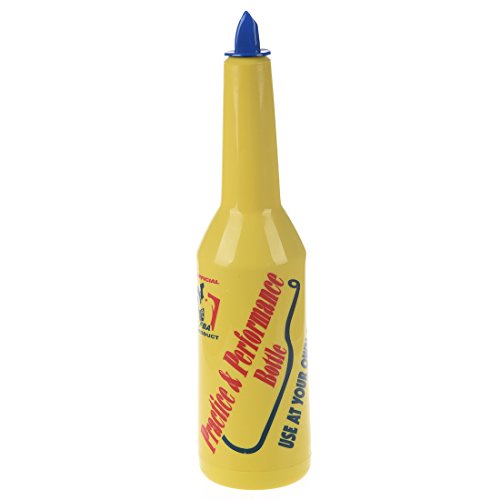 Cuasting Flair Bartender Bartending Practice Bar Pub Botella Vino Coctelera - Amarillo