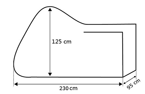 Cubierta de motocicleta Premium hecha resistente a rasgaduras y combustible 190T - 2 vías bloqueables y contra el viento - protección perfecta contra la lluvia, el sol y el polvo - (XL)
