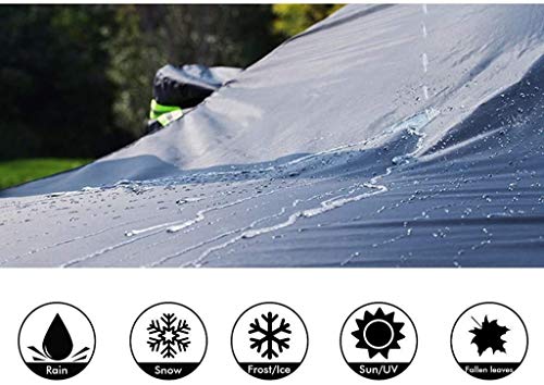 Cubiertas de coche compatible con Buick Skylark protección for cualquier estación automática del protector impermeable de las cubiertas exteriores de automóviles de protección solar refugios cubierta