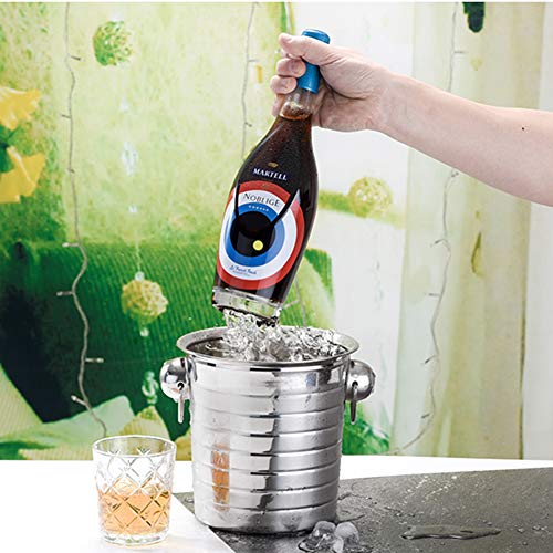 Cubo De Hielo De Primera Calidad, Acero Inoxidable, 3 Litros, Con Asa, Dorado, Enfriador De Vino Para Vino Champagne,cubitera