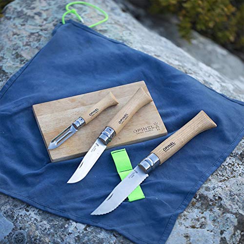 Cuchillo de cocina nómada para adultos Opinel con Hozbrett, marrón, talla única