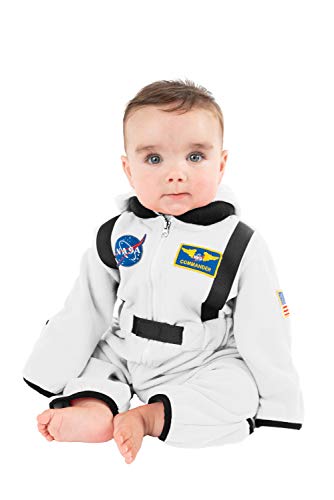 Cuddle Club Mono Polar Bebé para Recién Nacidos a Niños 4 Años - Pijamas Infantiles Chaqueta de Invierno Abrigo Polar Niño Mono de Niños - AstronautWhite0-3m