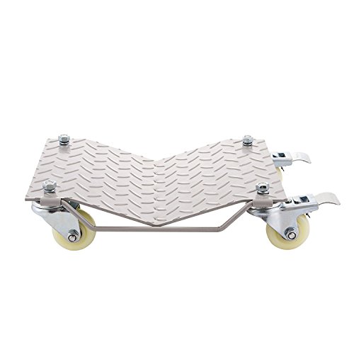 Cueffer 2 Pcs Carrito para Desplazar Coche Carro de Carrete 12x16 1500Lbs para Mover el Neumático del Coche