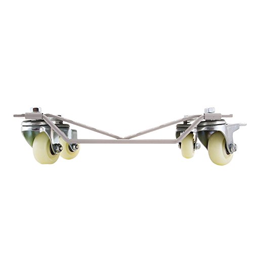 Cueffer 2 Pcs Carrito para Desplazar Coche Carro de Carrete 12x16 1500Lbs para Mover el Neumático del Coche
