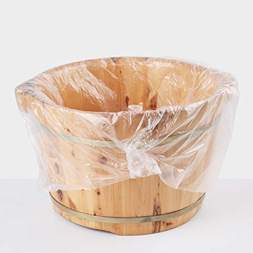 CUHAWUDBA 90 Unids Bolsa de Ba？Era Acolchada para Ba？O de Pies EcolóGica para Pedicura de Pies Spa Cuidado de la Piel 55 X 65Cm