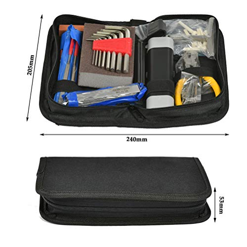 Cuidado de Guitarra Limpieza y Mantenimiento Guitarra 44PCS Herramientas Guitarra Reparación Guitarra Mantenimiento Accesorios de Limpieza Guitarra, Ukelele Accesorios Guitarra Bass Banjo