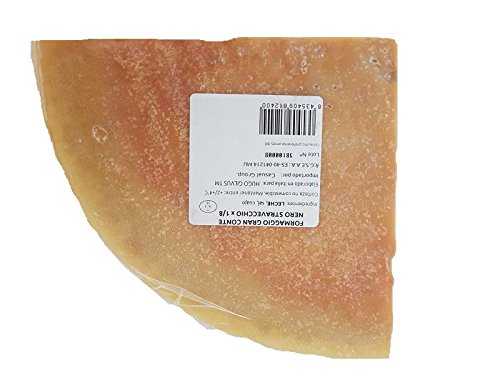 Cuña de queso Italiano Gran Conte Nero Hugo Gilvus 4 kg. 30 meses de curación. Sin D.O.P. tipo parmesano