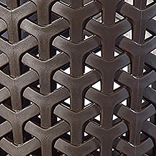 Curver 216581 - Mystile Cesta de ropa, 43x33x60 cm, Chocolate